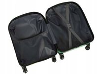 Walizka Podróżna dla Dzieci na Kółkach Bagaż Podręczny Rączka Krokodyl