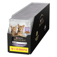 pro plan nutrisavour kitten 26x85g - karma dla kociąt z indykiem
