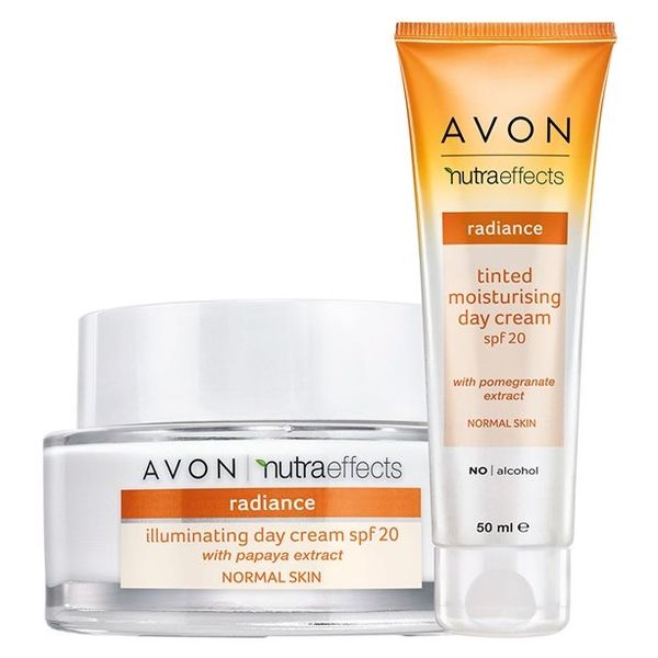 Avon Nutra Efects Radiance Zestaw kremów do twarzy zdjęcie 1