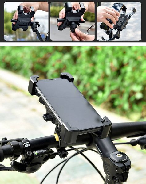 UCHWYT ROWEROWY NA TELEFON, UCHWYT MOTOCYKLOWY zdjęcie 4