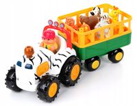 Traktor Dumel Discovery wielokolorowy dźwiękowy 12 m+
