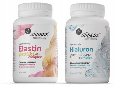 Aliness ProSkin (Elastin Complex + Hialuron Complex) 2 x 60 caps na Arena.pl