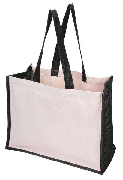 Torba na zakupy FUTURE, czarny zdjęcie 1