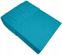 Prześcieradło Jersey z gumką 120x200 Bielbaw turkus