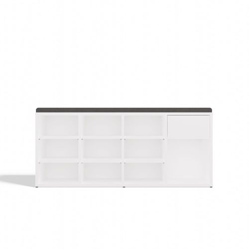 Szafka Na Obuwie Buty Otwarta TALLIN BIAŁY Do Przedpokoju na Arena.pl