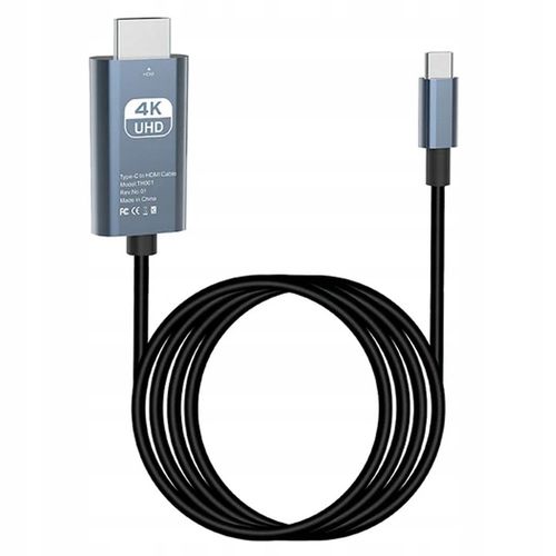KABEL ADAPTER USB-C 3.1 TYP C DO HDMI 4K PRZEWÓD MHL WIREWAY WW410213 1,8m na Arena.pl