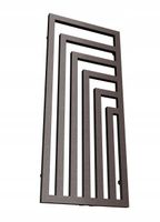 Grzejnik dekoracyjny LAOS-MID 1200x520 BORDO