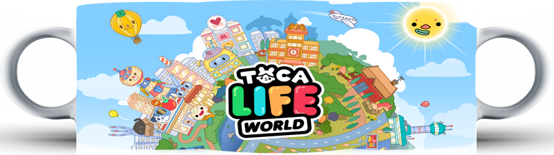 Kubek ceramiczny Toca Life World zdjęcie 2