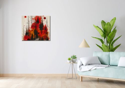 Obraz 70x60cm Światło w Mroku na Arena.pl