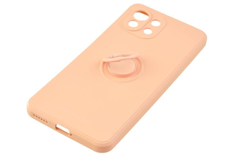 Etui Pastel Amber do Xiaomi Mi 11 Lite morelowy zdjęcie 1