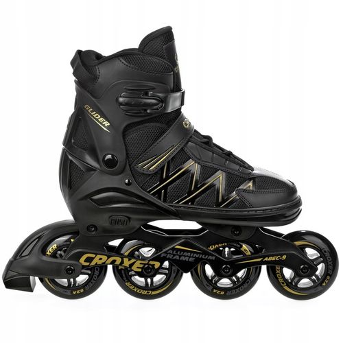 Rolki Regulowane Croxer Glider Gold 42-45 Abec-9 90mm na Arena.pl