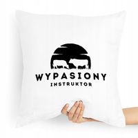Poduszka Dla Instruktora Wypasiony Instruktor Z Nadrukiem Ze Zdjęciem