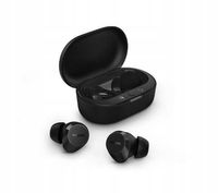 Słuchawki PHILIPS TAT1209BK/00 TWS Dokanałowe BT 5.3 Czarne bezprzewodowe