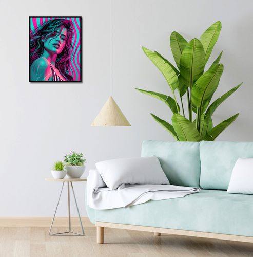 Plakat 40x50cm Neonowy Wzrok na Arena.pl