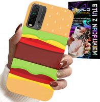 ETUI DO XIAOMI REDMI 9T - CASE BURGER CHEESEBURGER OBUDOWA PREZENT
