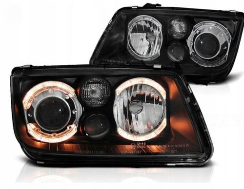 LAMPY Reflektory VW BORA Od 1998 Do 2005 RINGI ANGEL EYES DEPO HALOGEN NOWE na Arena.pl