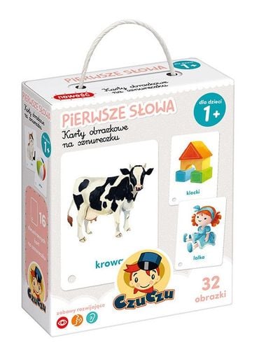 CZUCZU CZU CZU KARTY OBRAZKOWE PIERWSZE SŁOWA 12M+ na Arena.pl