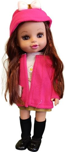 Lalka bobas jak żywa duża lalki interaktywna mówi śpiewa 2 języki uczy 35cm na Arena.pl