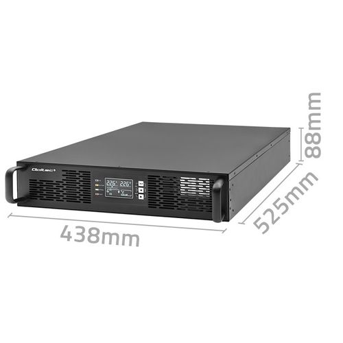 Zasilacz awaryjny UPS do RACK 2.4kVA 2400W Power Factor 1.0 LCDOn-line na Arena.pl