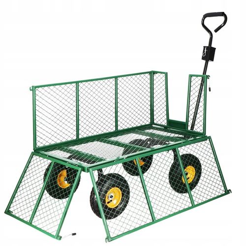 WÓZEK OGRODOWY TRANSPORTOWY SKŁADANY TURYSTYCZNY PLAŻOWY 250L PRZYCZEPKA na Arena.pl