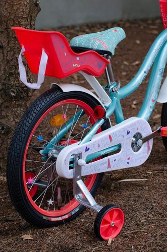 Rower dziecięcy Formula ALICIA koło 18 " turkusowy na Arena.pl