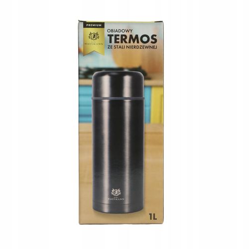 TERMOS OBIADOWY TURYSTYCZNY NA OBIAD ZUPĘ 1L TERMICZNY STAL NIERDZEWNA na Arena.pl