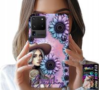 ETUI DO SAMSUNG GALAXY S20 Ultra - KOBIETA W SŁONECZNIKACH, KOBIECE WZORY