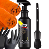 K2 PURIO interior cleaner ZESTAW DO CZYSZCZENIA WNĘTRZA KOKPITU AUTA PRO
