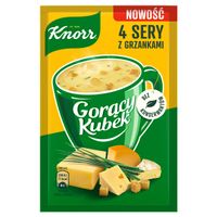 KNORR GORĄCY KUBEK 4 CZTERY SERY Z GRZANKAMI