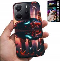 ETUI DO XIAOMI NOTE 14 4G - SAMOCHODY FAN, WZORY DLA MĘŻCZYZN +FOLIA