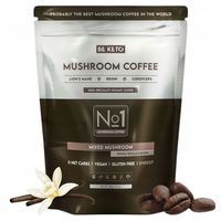 Be KETO KAWA GRZYBOWA Rozpuszczalna Mushroom Lions Mane Reishi Wanilia 250g