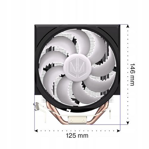 Chłodzenie procesora powietrzem ENDORFY Spartan 5 ARGB, 120mm, TDP 160W na Arena.pl