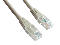 Kabel 50m sieciowy patchcord kat.5e osłonka szary