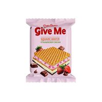 GIVE ME WAFELEK 30G STRAWBERRY CREAM