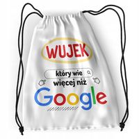 Plecak Dla Wujka Szkolny Worek Torba Z Nadrukiem Ze Zdjęciem