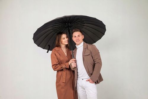 Duży Parasol Rządowy Premium 24 Druty z Włókna Elegancki Parasolka Lux na Arena.pl