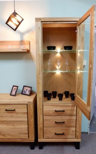 Witryna dębowa Como 1 na Arena.pl