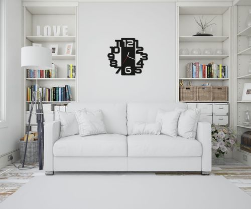 ZEGAR ŚCIENNY CYFRY 58cm XXL 145.11 na Arena.pl