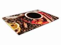 SZKLANA DESKA KUCHENNA 60x20 301c Kawa