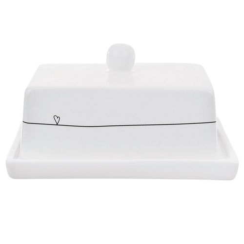 Maselniczka ceramiczna biała SERCE na Arena.pl