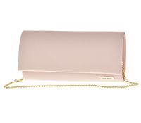 Laura Biaggi - elegancka torebka wizytowa łańcuszek jasny różowy JP115