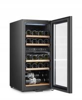LODÓWKA NA WINO 24 BUTELKI/ 60L CHŁODZIARKA REGULACJA TEMP +KLUCZE ADLER