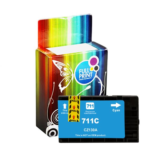 Zamienniki tuszu CZ130A (HP 711) Niebieski zdjęcie 1