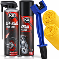 K2 Smar Zmywacz Do Łańcucha Rowerowego Motocyklowego Szczotka Mikrofibra