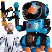 ROBOT GRA STRZELANIE DO CELU PISTOLET LICZNIK LCD TARCZA DO STRZELANIA