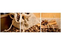 90X30CM AROMATYCZNA KAWA TRÓJ OBRAZ