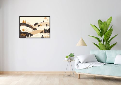 Plakat 84x59,5cm Jesień w Wzgórzach na Arena.pl