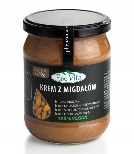 Krem pasta MASŁO MIGDAŁOWE 500g zdjęcie 1
