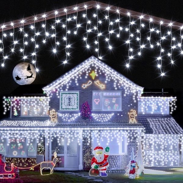 Sople FLASH BIAŁY Zimny 300 LED + ZIMNY FLASH zdjęcie 3
