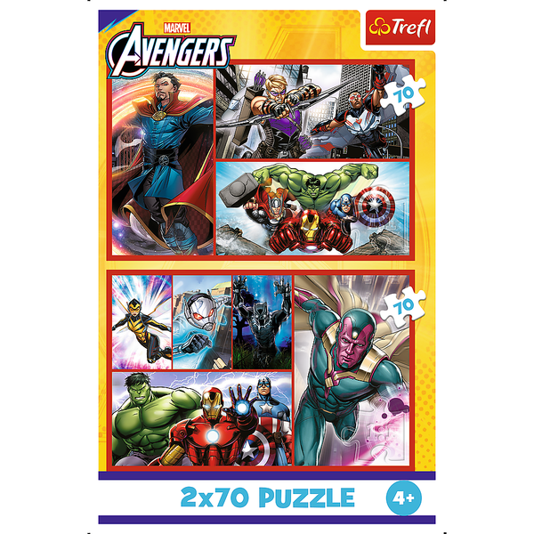 Puzzle - 2x70 - Zostań bohaterem Trefl 34439 zdjęcie 4